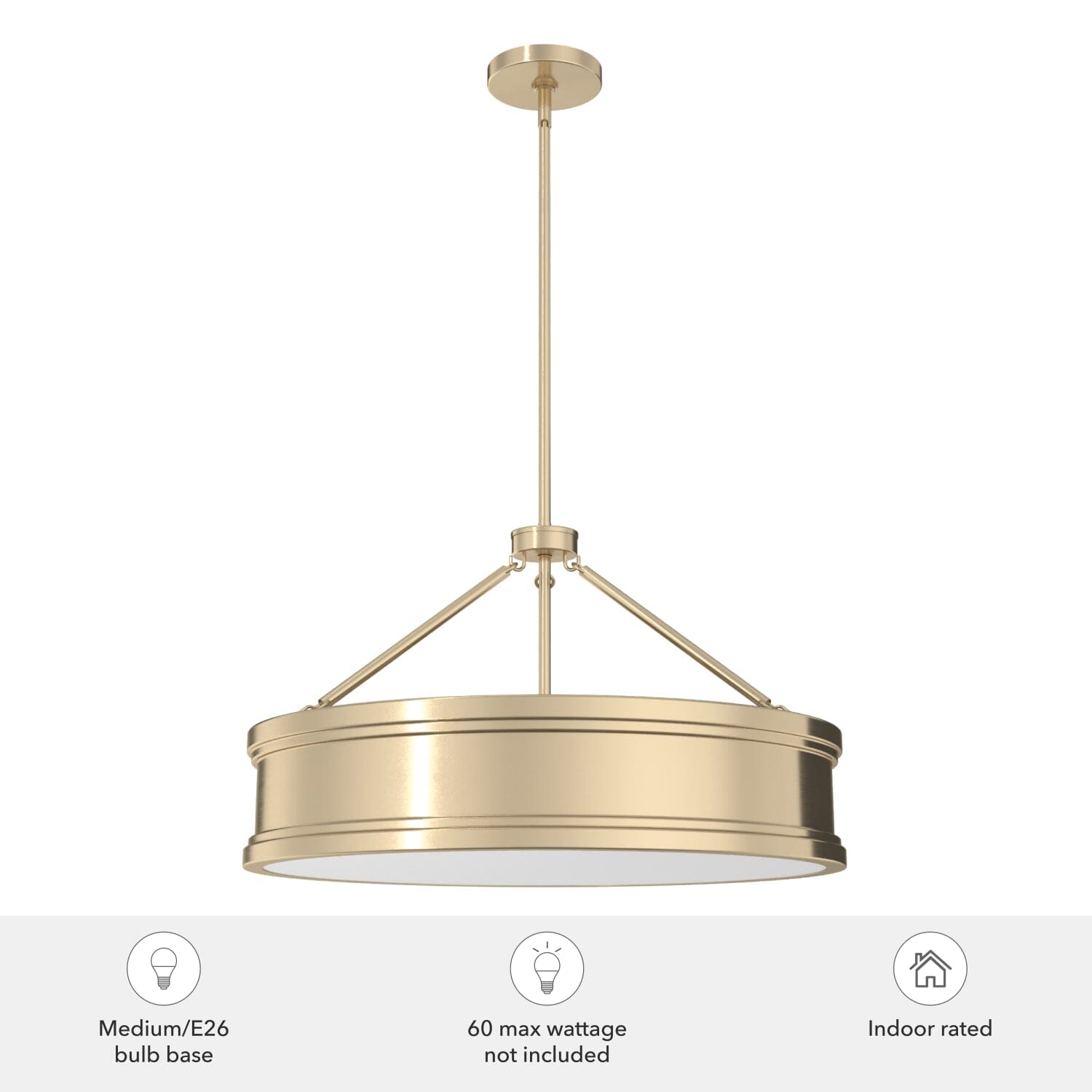 Capshaw 6 Light Pendant 24 inch - Image 5