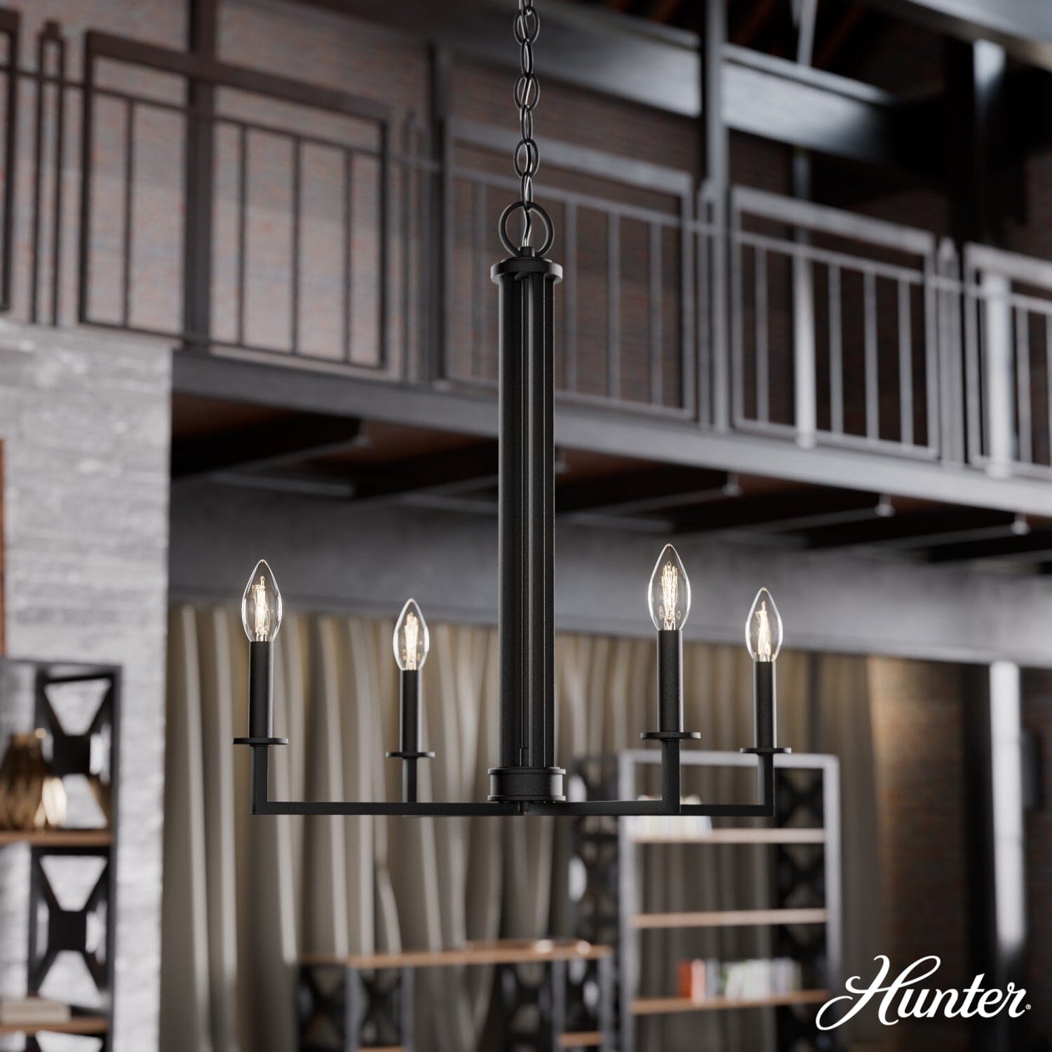 Bearden 4 Light Chandelier - Image 2