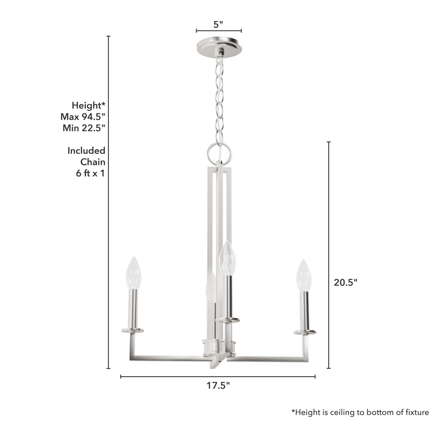 Bearden 4 Light Pendant - Image 4