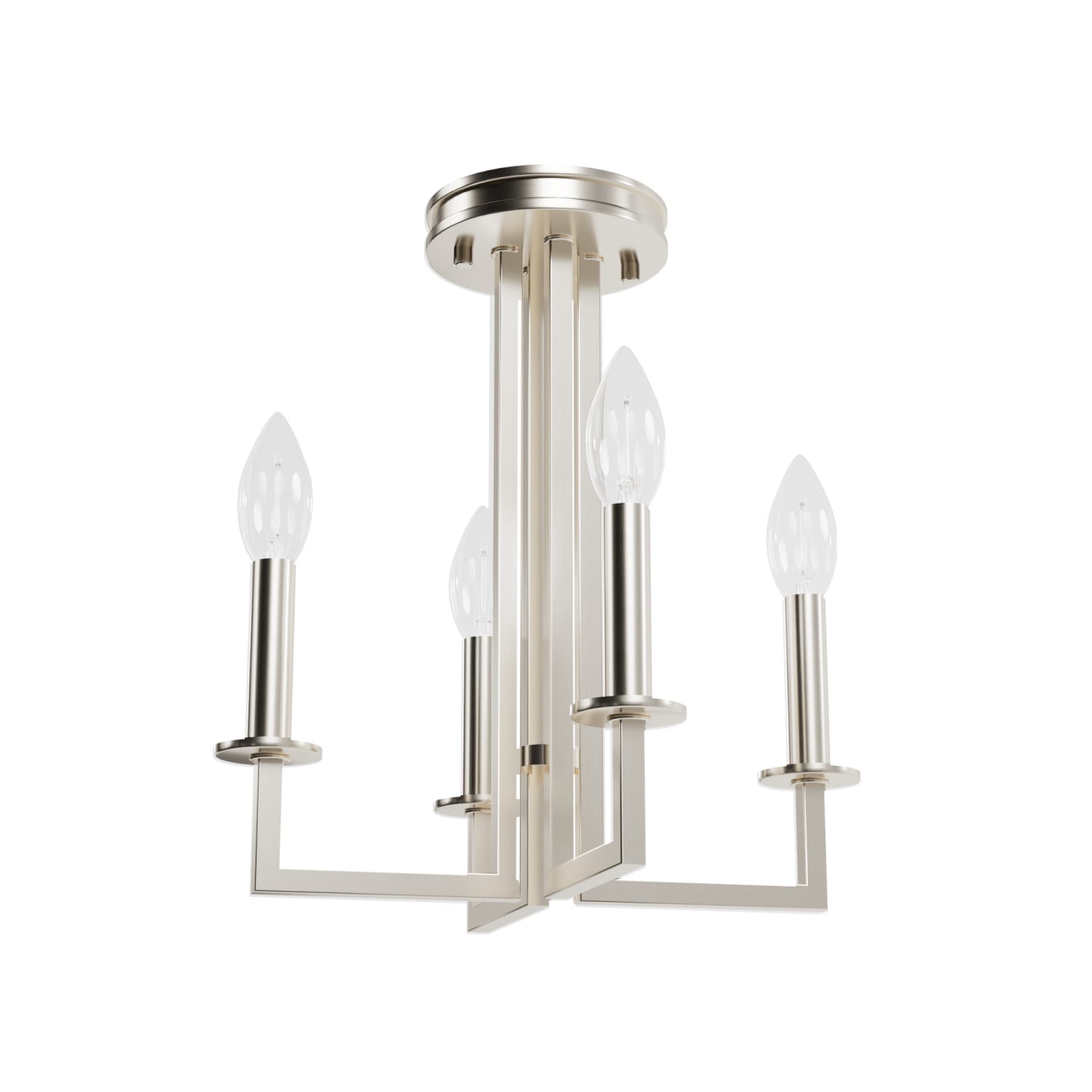 4 Light Bearden Semi-Flush Mount - Image 5