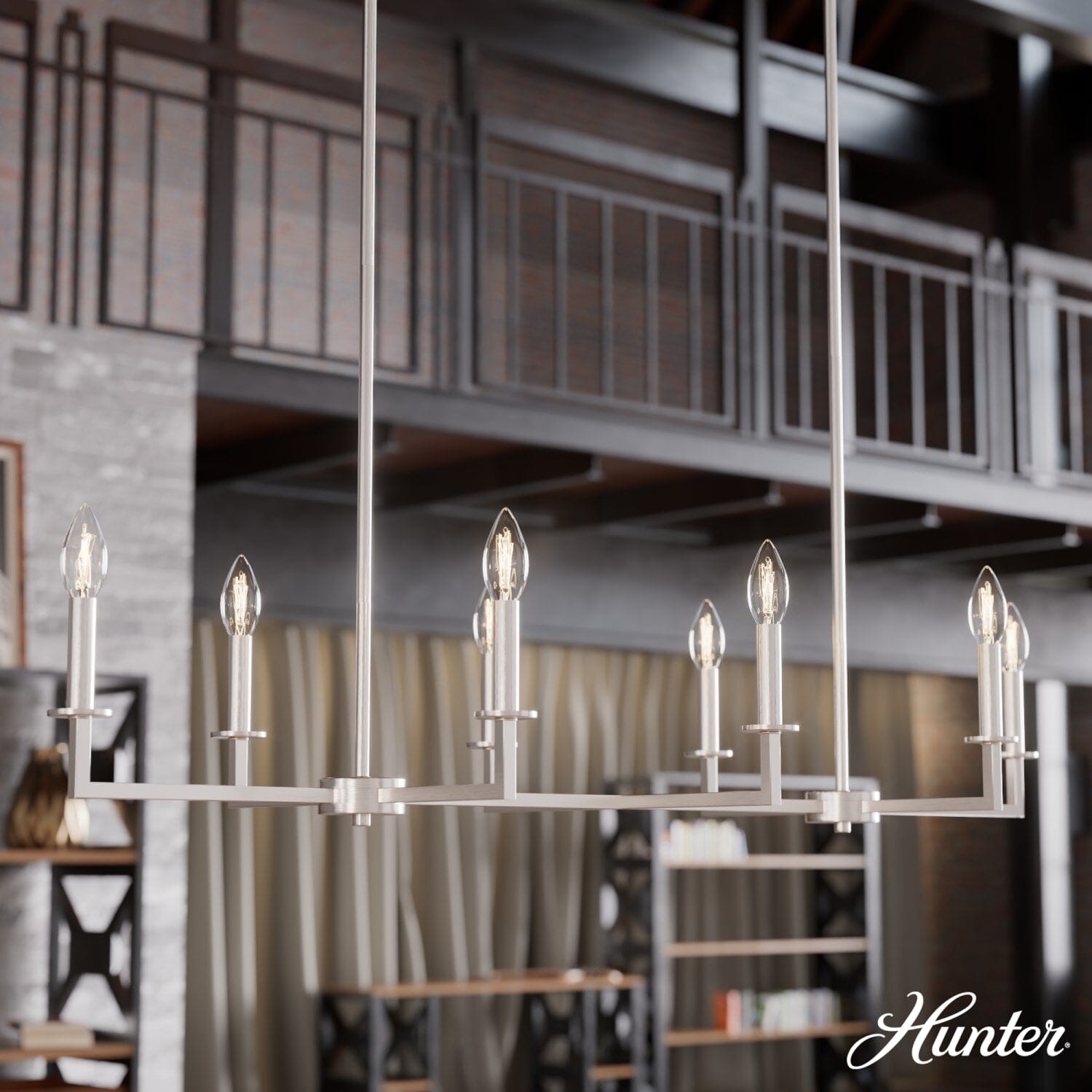 Bearden 8 Light Linear Chandelier