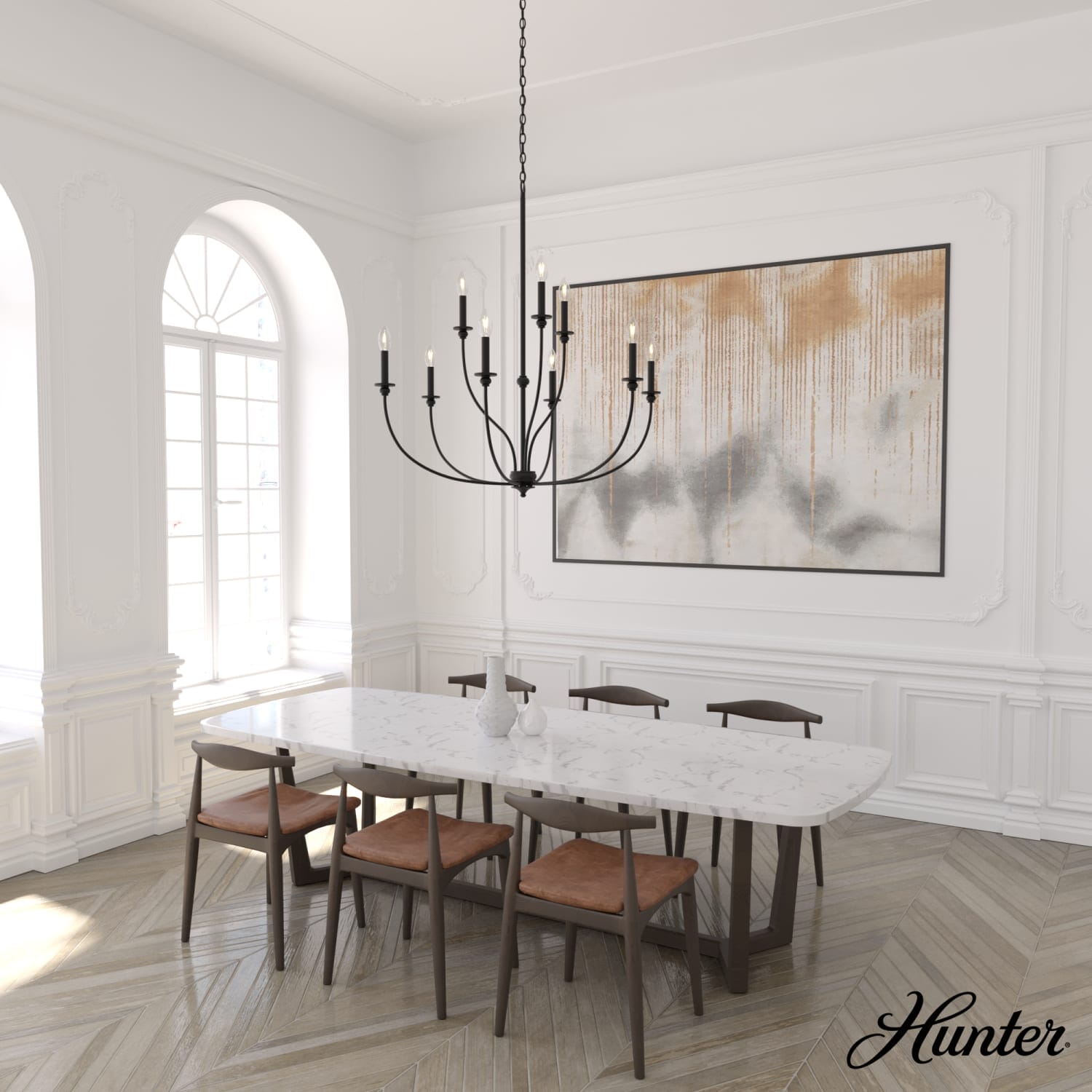Southcrest 9 Light 2-Tier Chandelier - Image 2