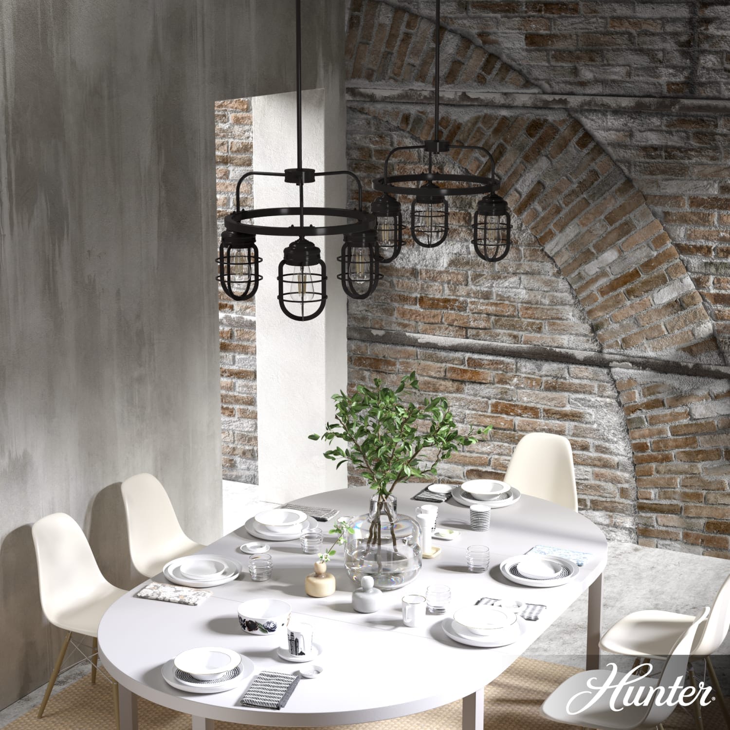 Starklake 3 Light Chandelier - Image 3