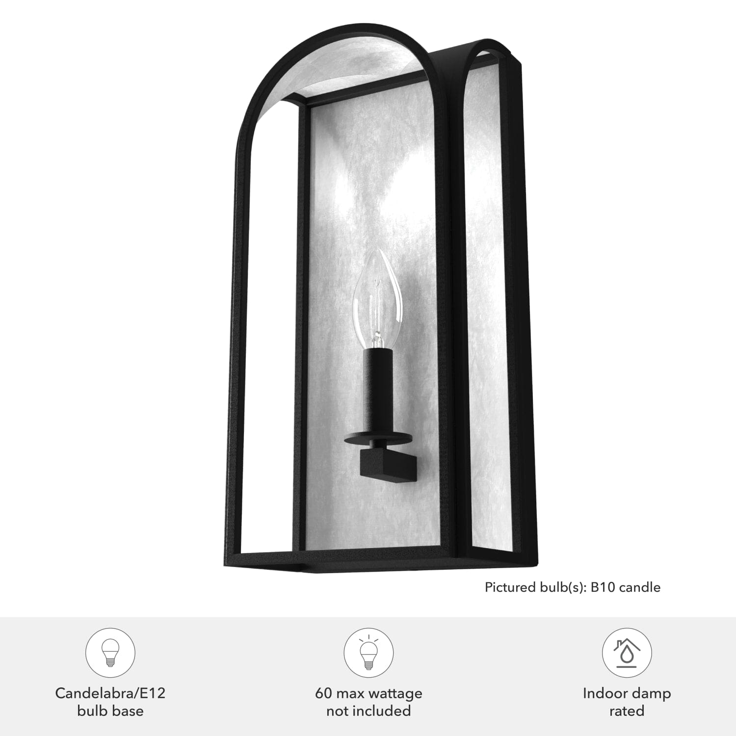 Dukestown Wall Sconce 1 Light - Image 5