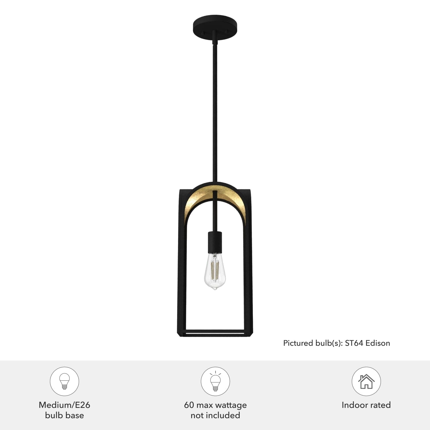 Dukestown 1 Light Mini Pendant - Image 5