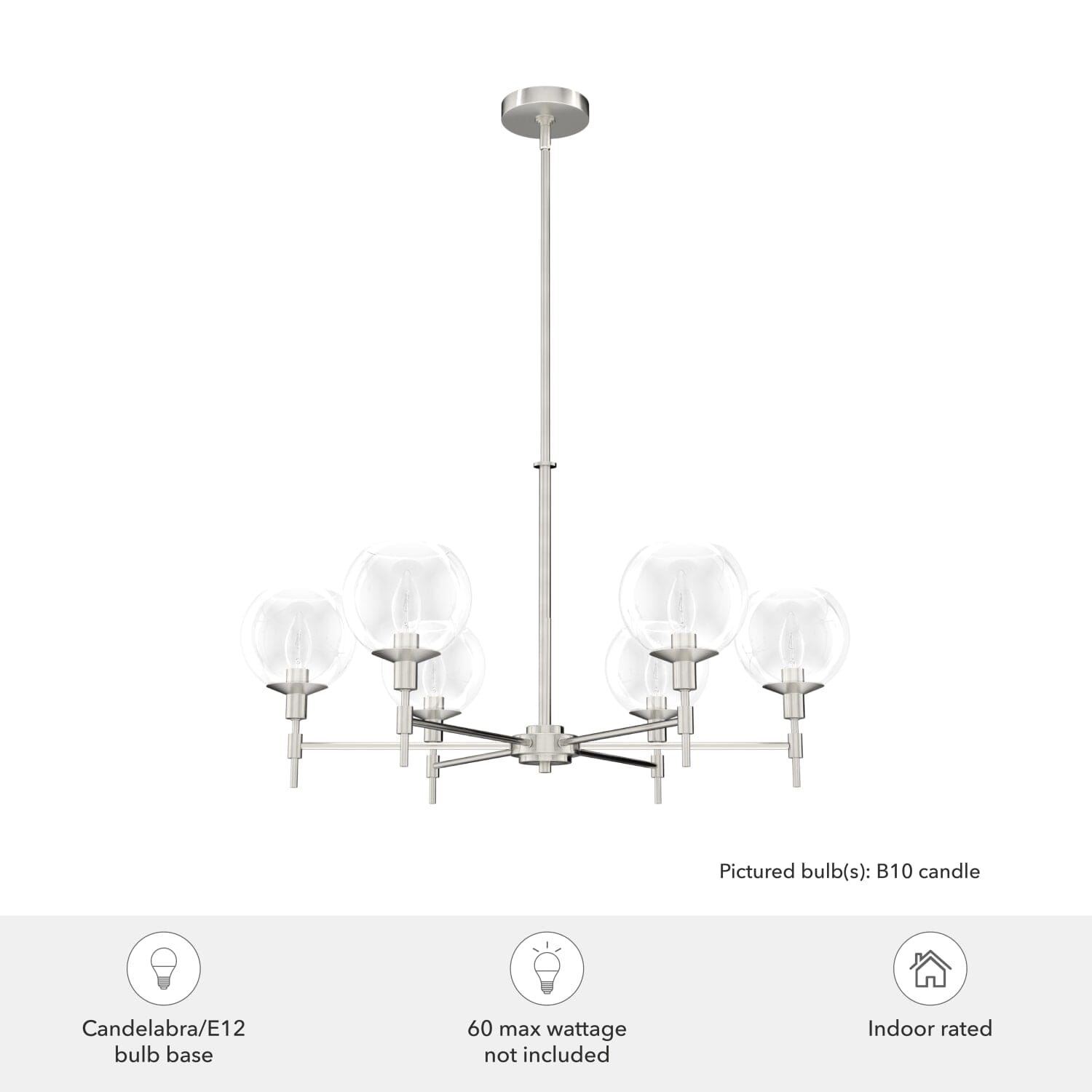Xidane 6 Light Chandelier - Image 6