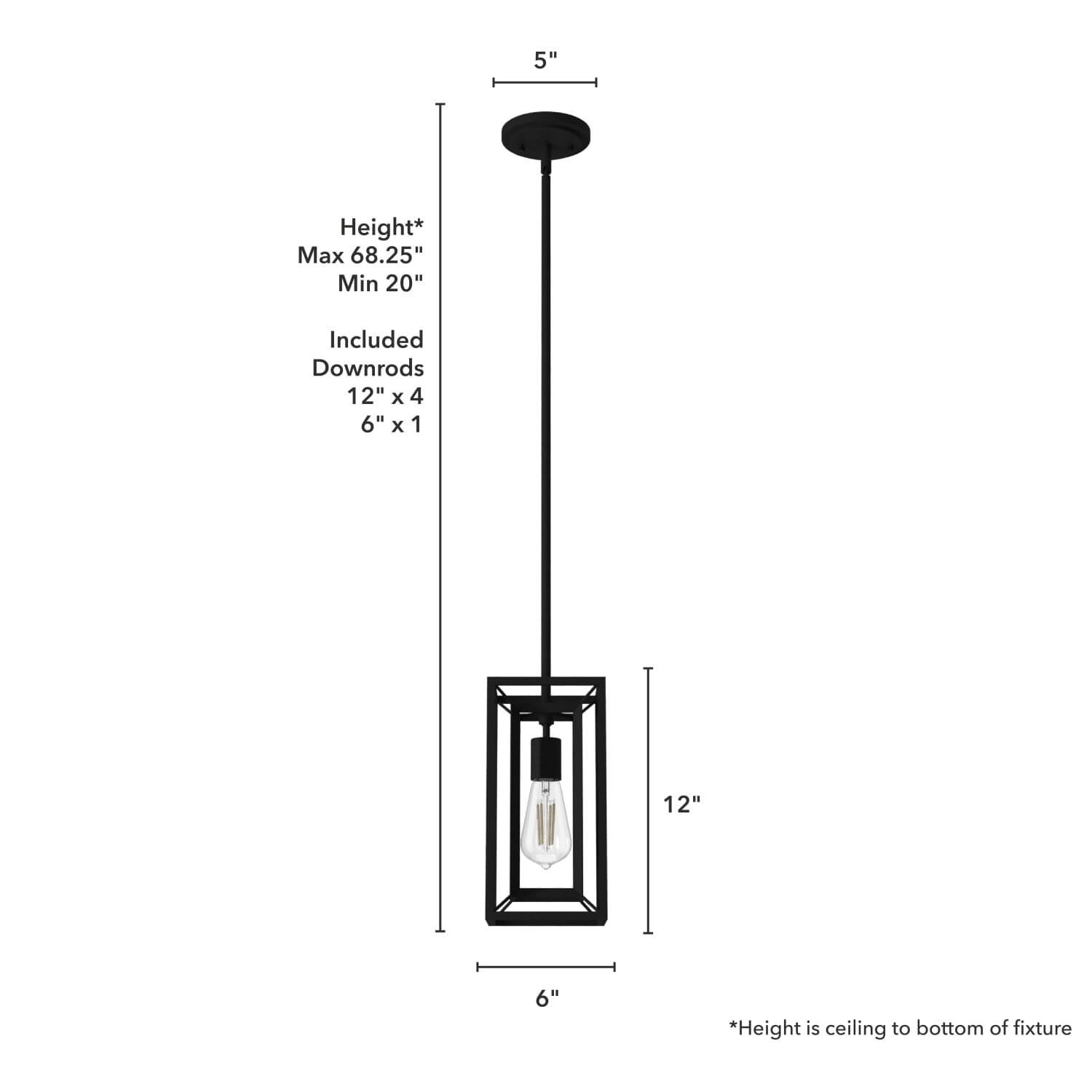Doherty 1 Light Mini Pendant - Image 4