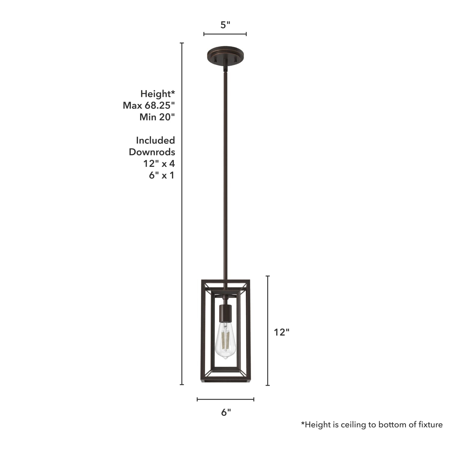 Doherty Mini Pendant 1 Light - Image 4