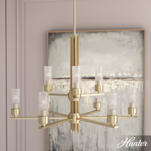 Gatz 9 Light 2-tier Chandelier