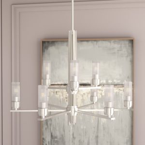 Gatz Chandelier 9 Light 2-tier