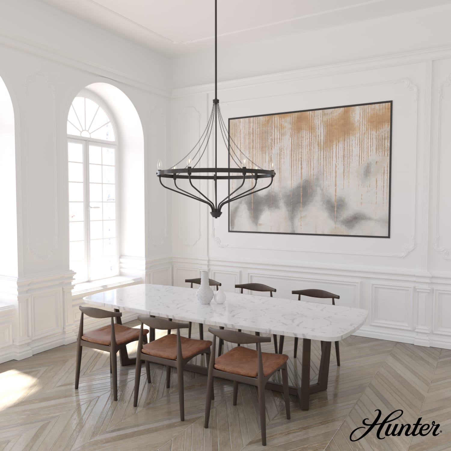 Merlin 7 Light Chandelier - Image 3