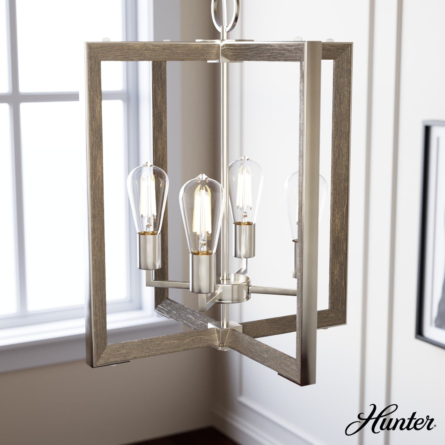 Woodburn 4 Light 18 Inch Foyer Pendant - Image 2
