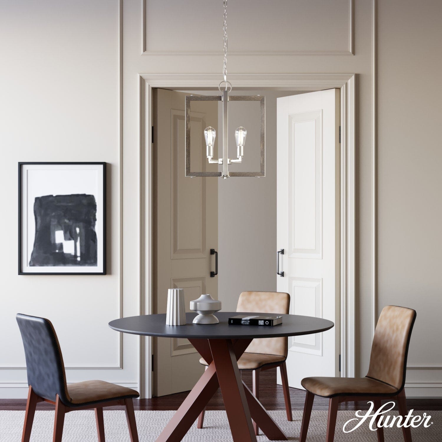 Woodburn 4 Light 18 Inch Foyer Pendant - Image 4