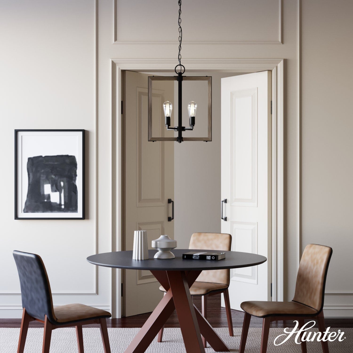 Woodburn 4 Light 18 Inch Foyer Pendant - Image 3
