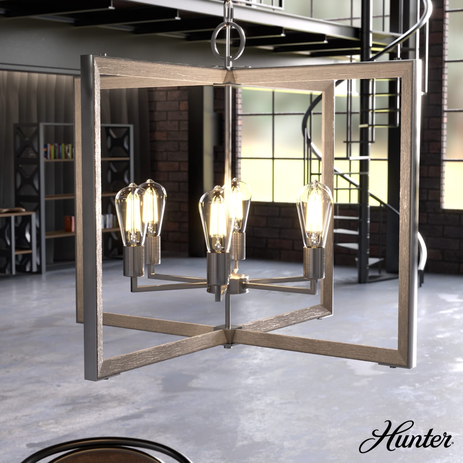 Woodburn 6 Light 30 Inch Foyer Pendant - Image 2