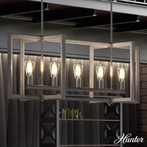 Woodburn 5 Light Linear Chandelier