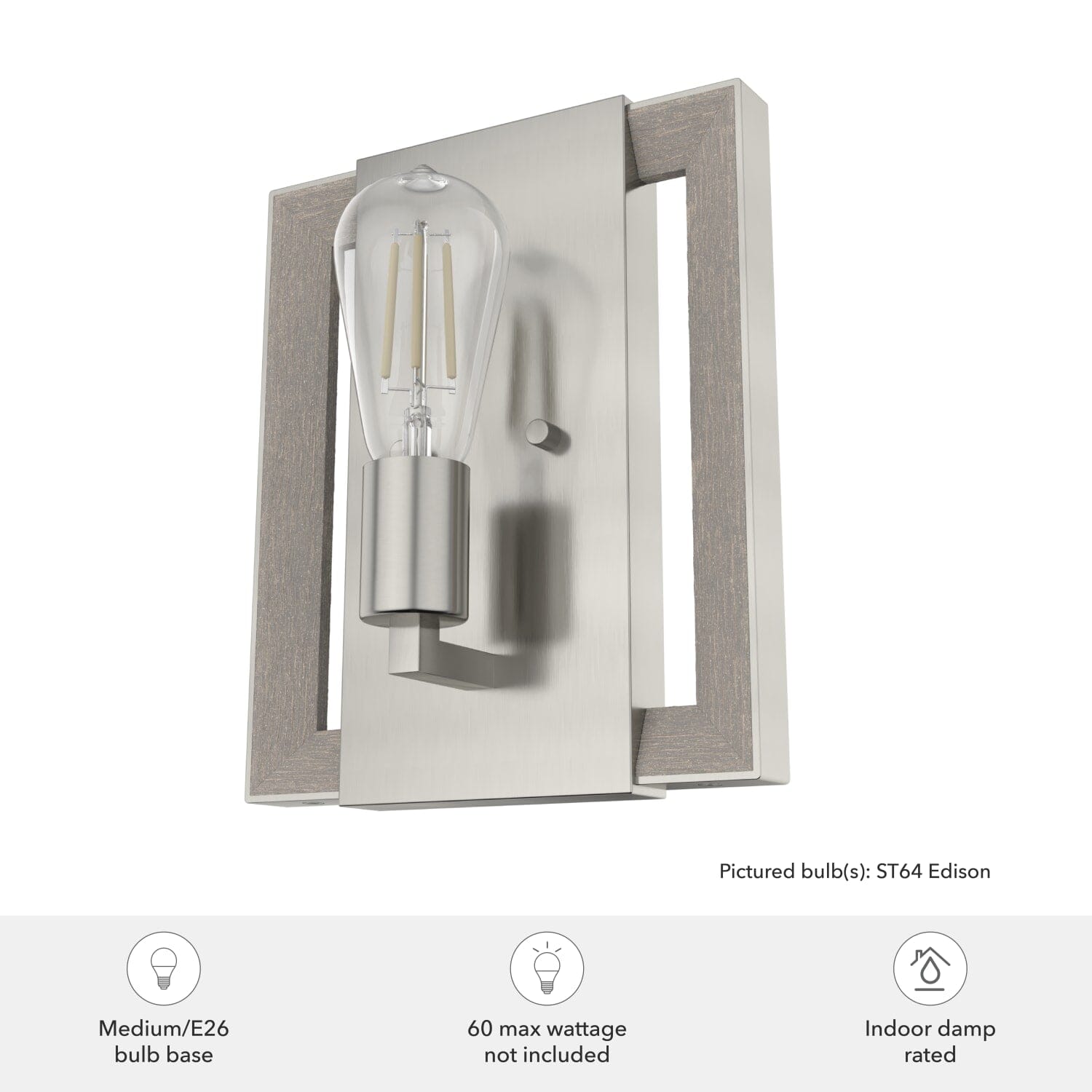 Woodburn 1 Light Wall Sconce - Image 4
