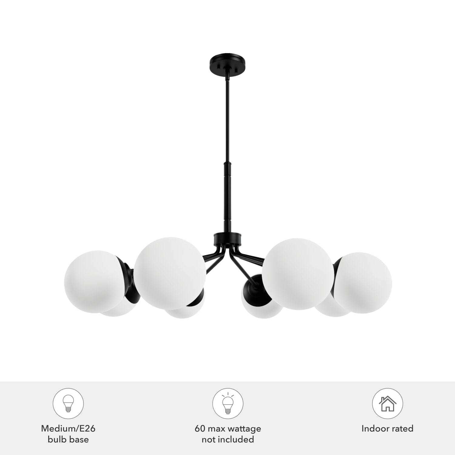 Hepburn 8 Light Chandelier - Image 3