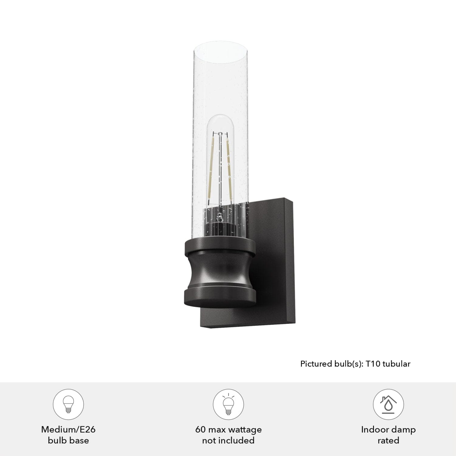 Lenlock Wall Sconce 1 Light 13 inch - Image 4