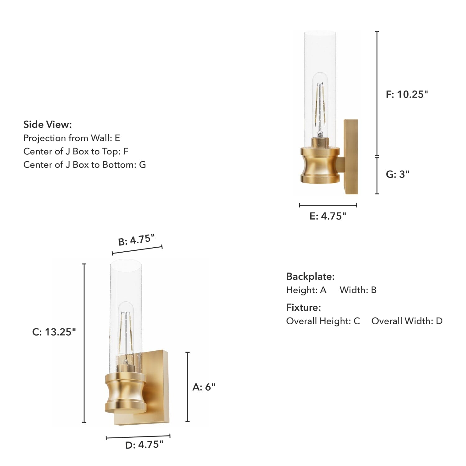 Lenlock Wall Sconce 1 Light 13 inch - Image 5