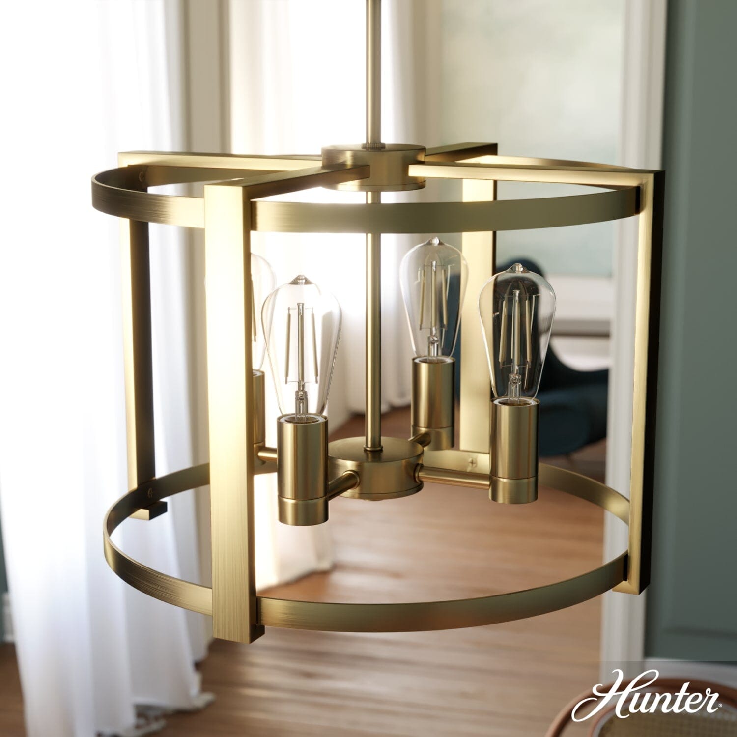Astwood 4 Light Chandelier 18 Inch - Image 4