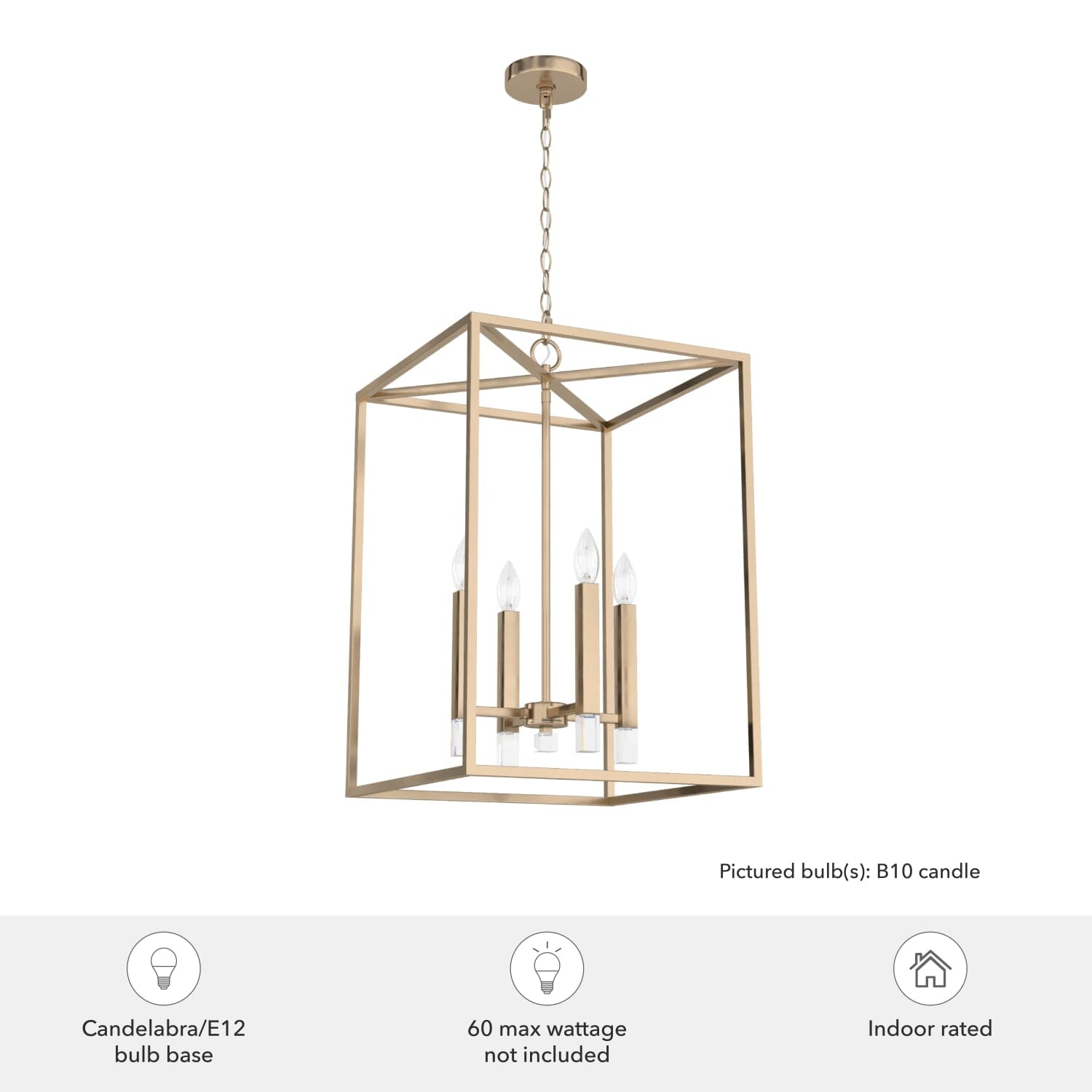 Sunjai 4 Light Pendant 17 inch - Image 3
