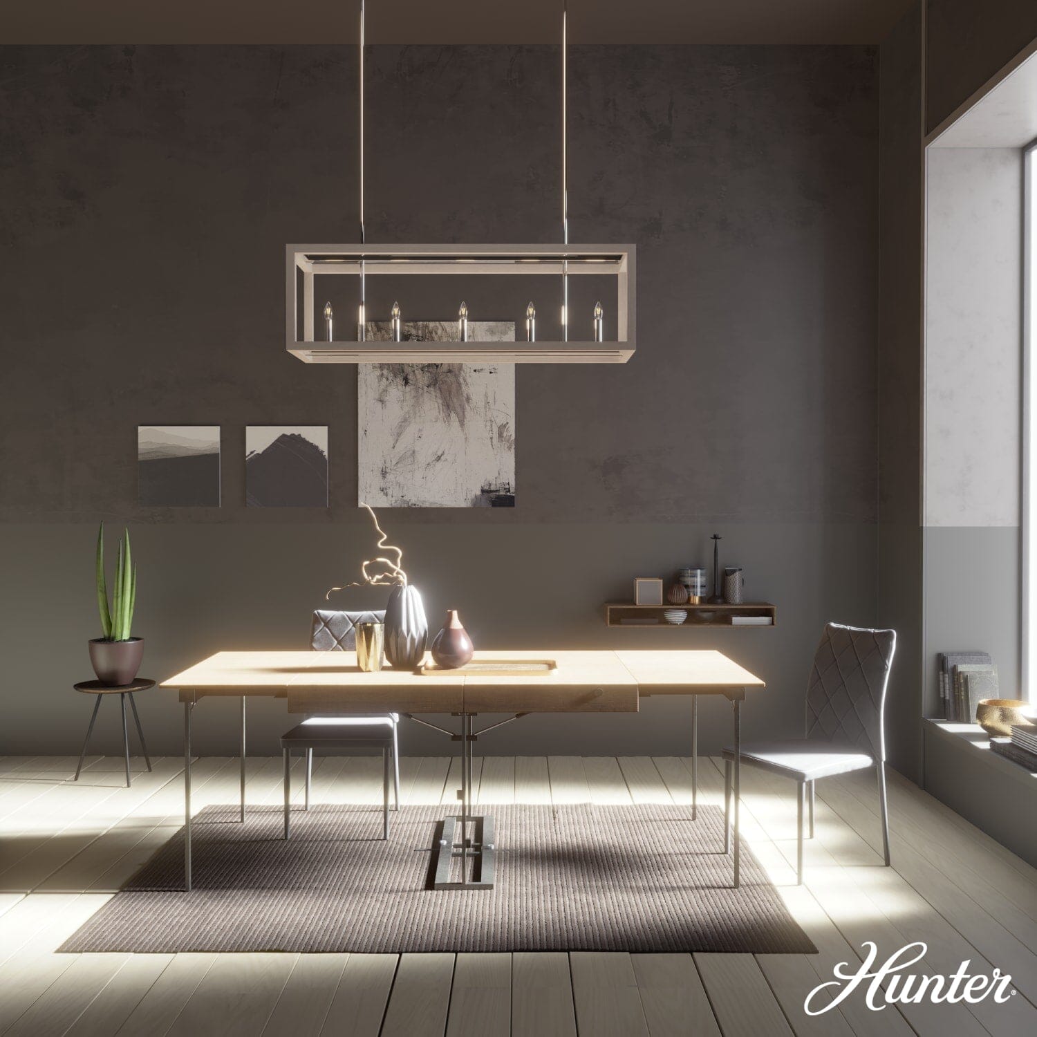 5 Light Squire Manor Linear Chandelier - Image 2