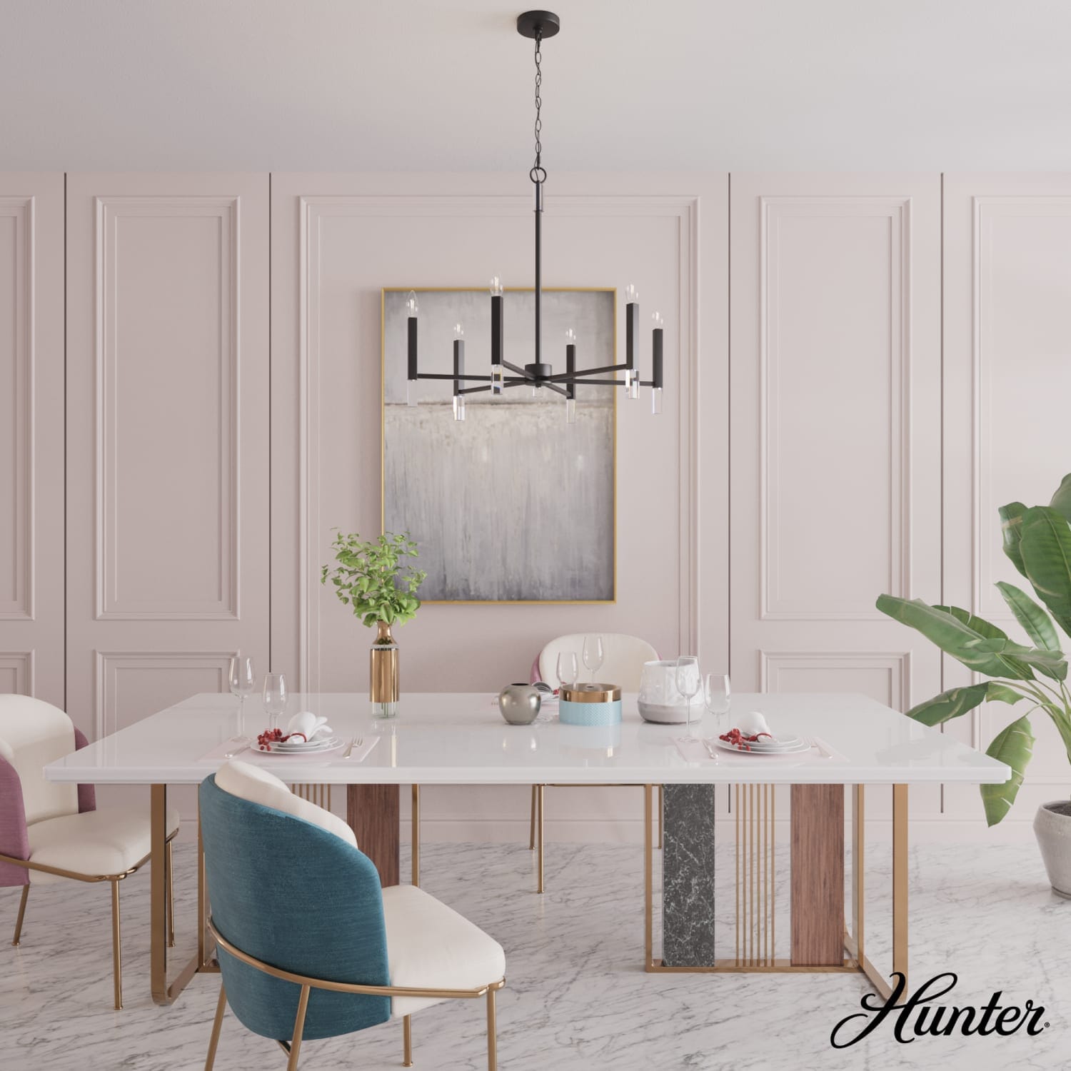 Sunjai 6 Light Chandelier - Image 3