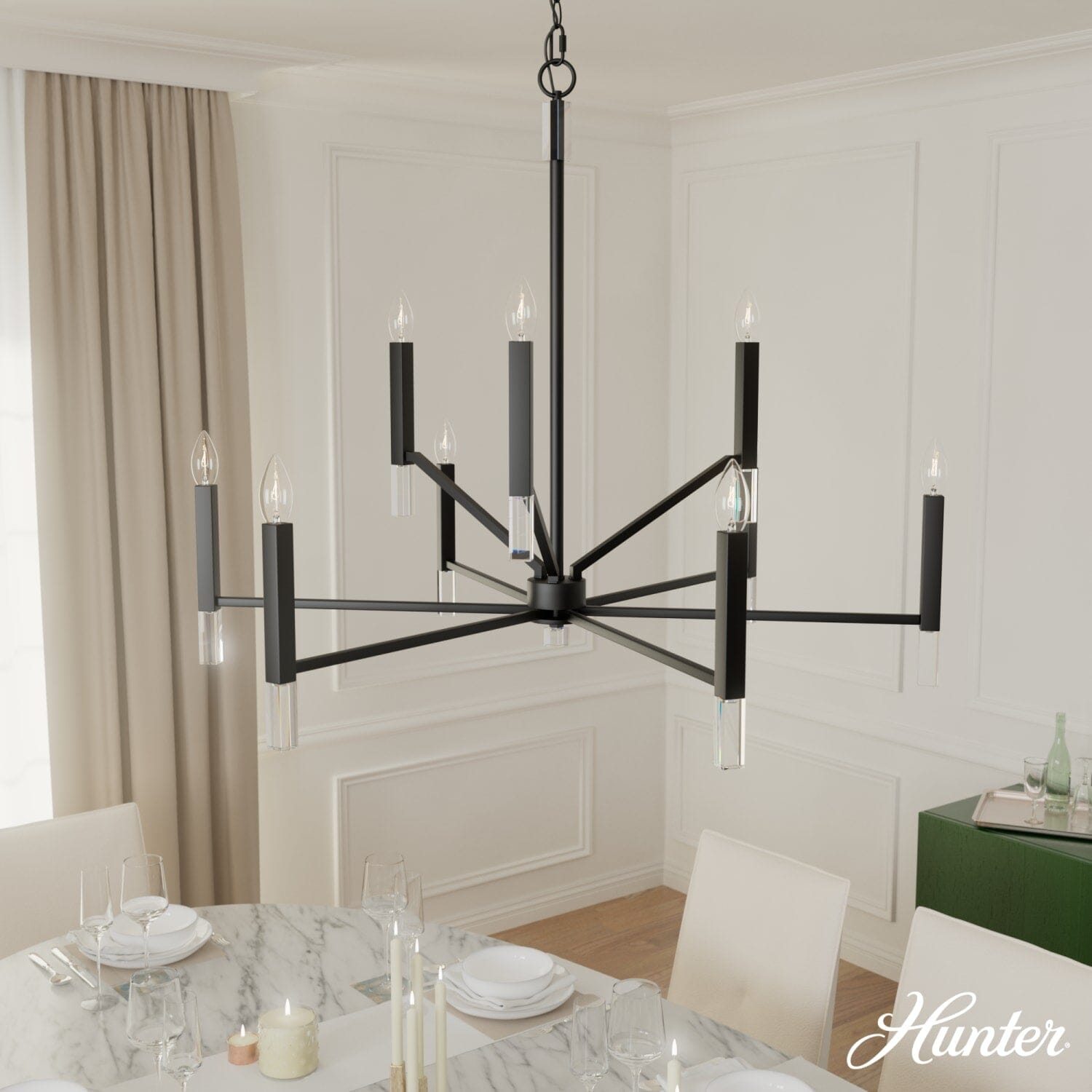 Sunjai 9 Light 2-tier Chandelier - Image 3