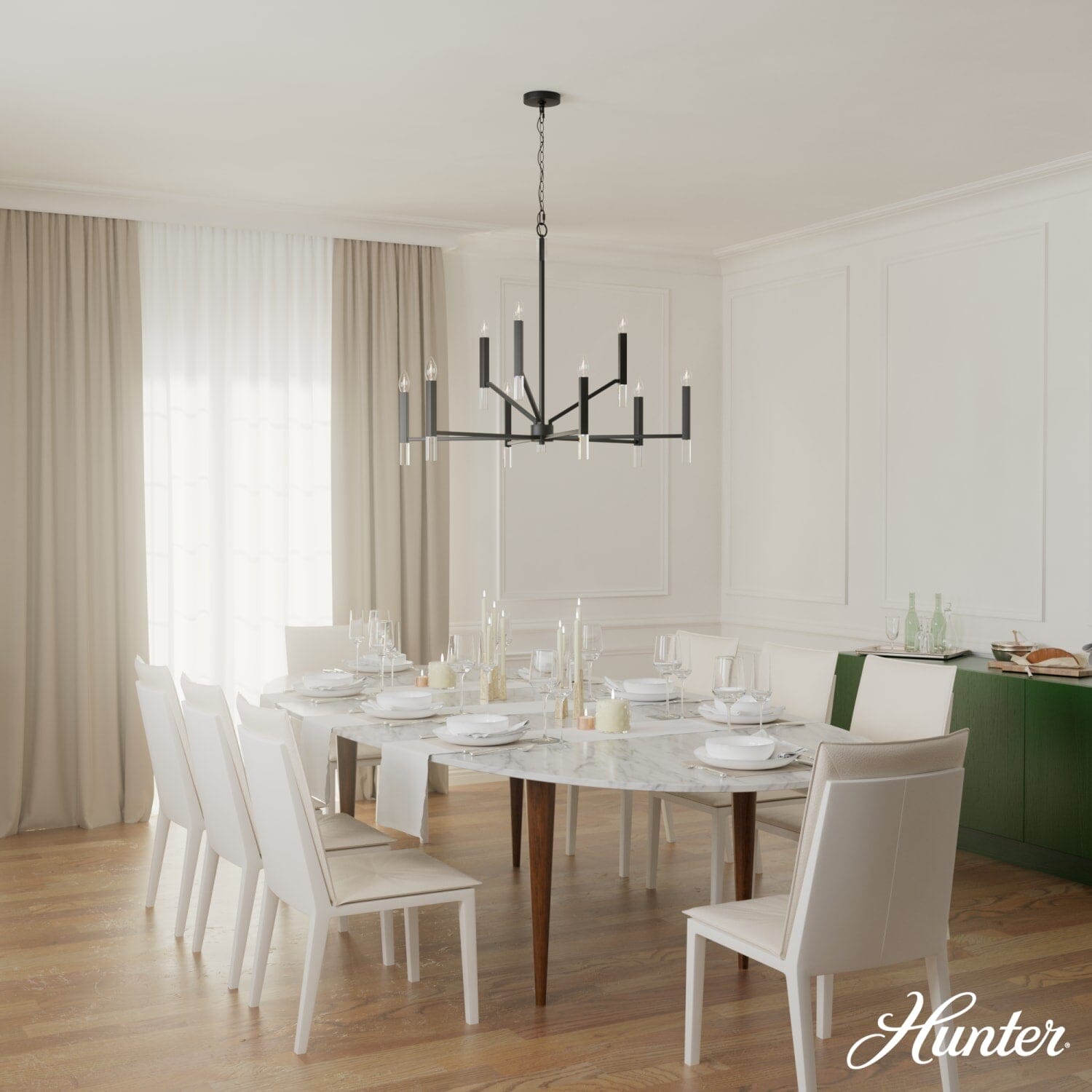 Sunjai 9 Light 2-tier Chandelier - Image 6