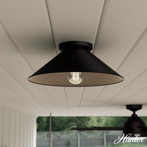 Skyflow Outdoor 1 Light 14 Inch Medium Flush Mount