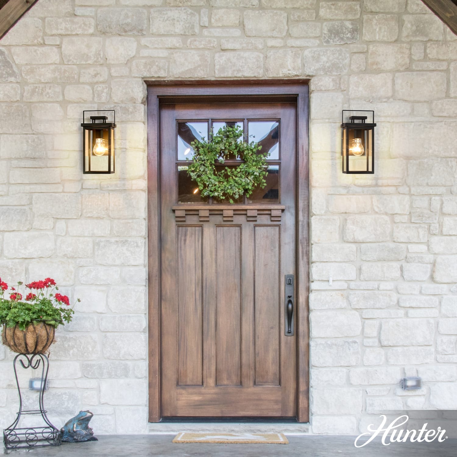 Timbergrove Outdoor 1 Light Small 12 Inch Wall Light - Image 2