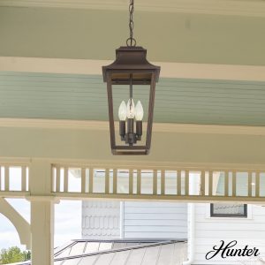 Spring Cove Outdoor 3 Light Large 17 Inch Pendant