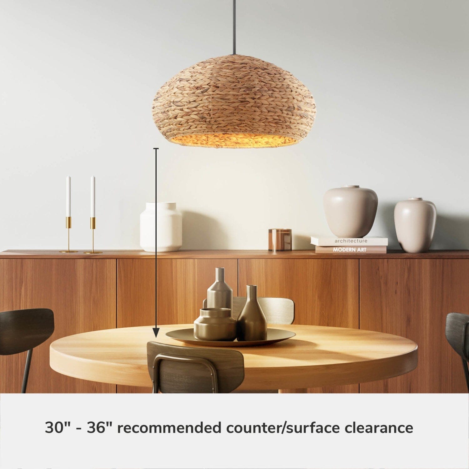 Cambria 3 Light Extra Large 24 Inch Pendant - Image 6