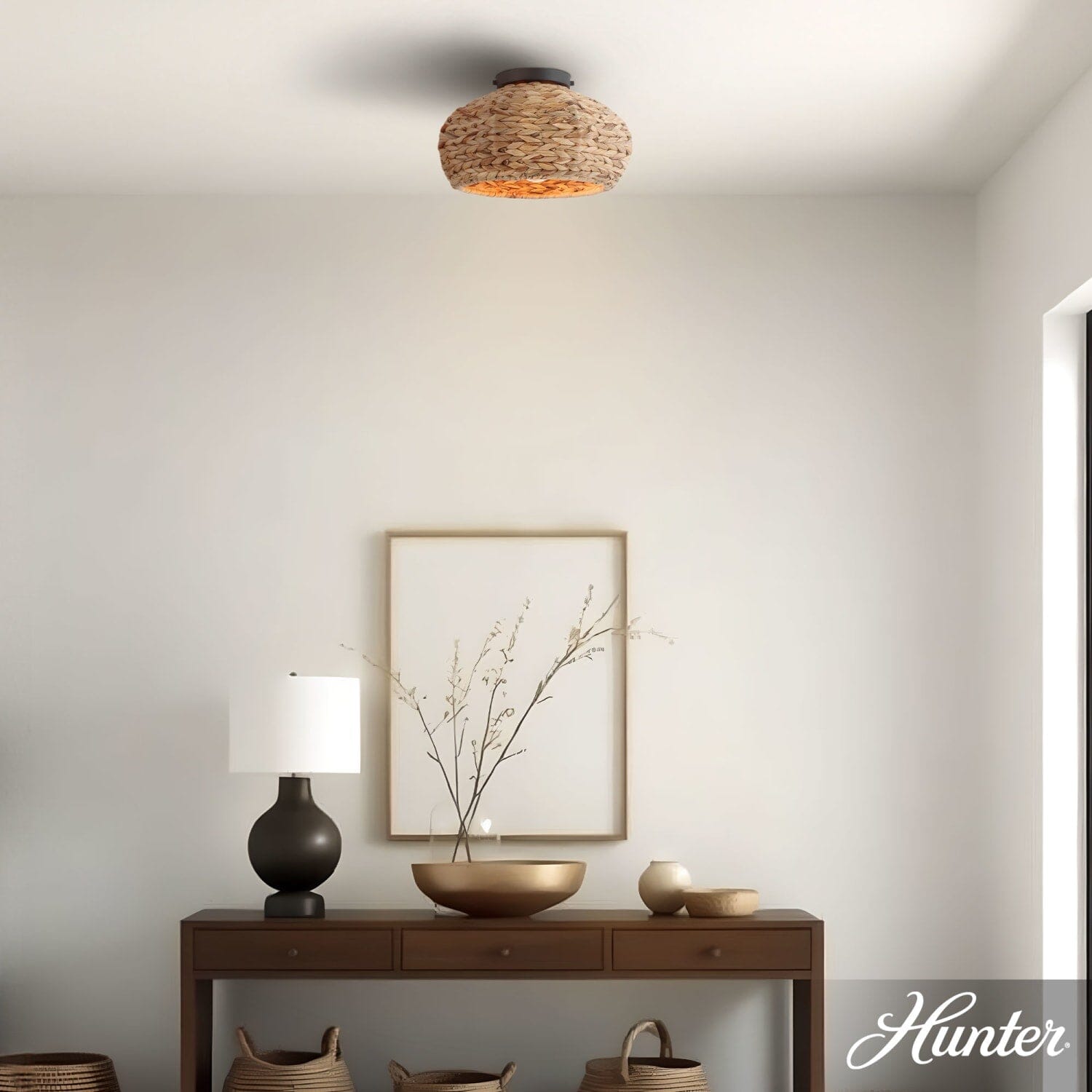 Cambria 1 Light Medium 14 Inch Flush Mount - Image 2