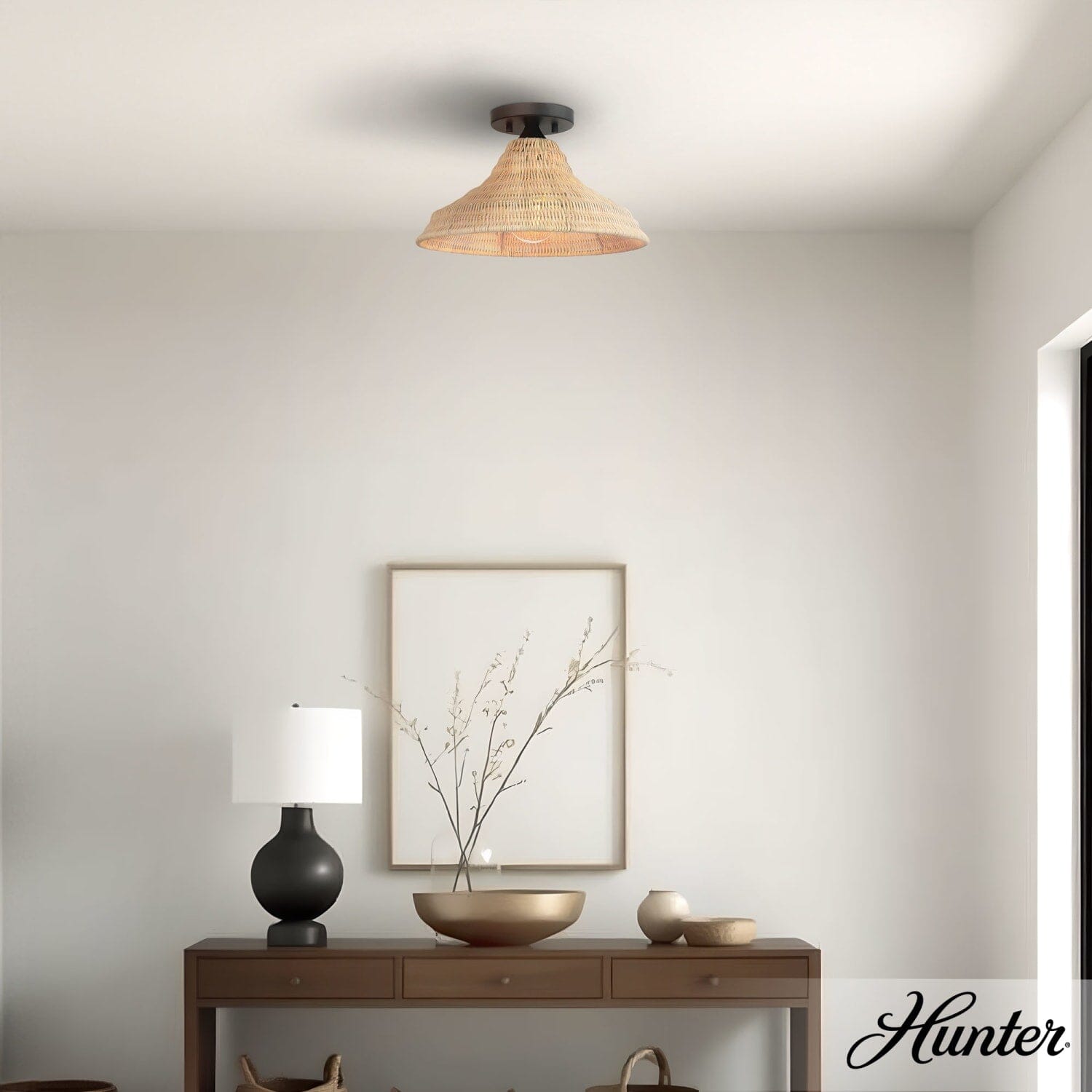 Agoura 1 Light Medium 14 Inch Flush Mount - Image 2