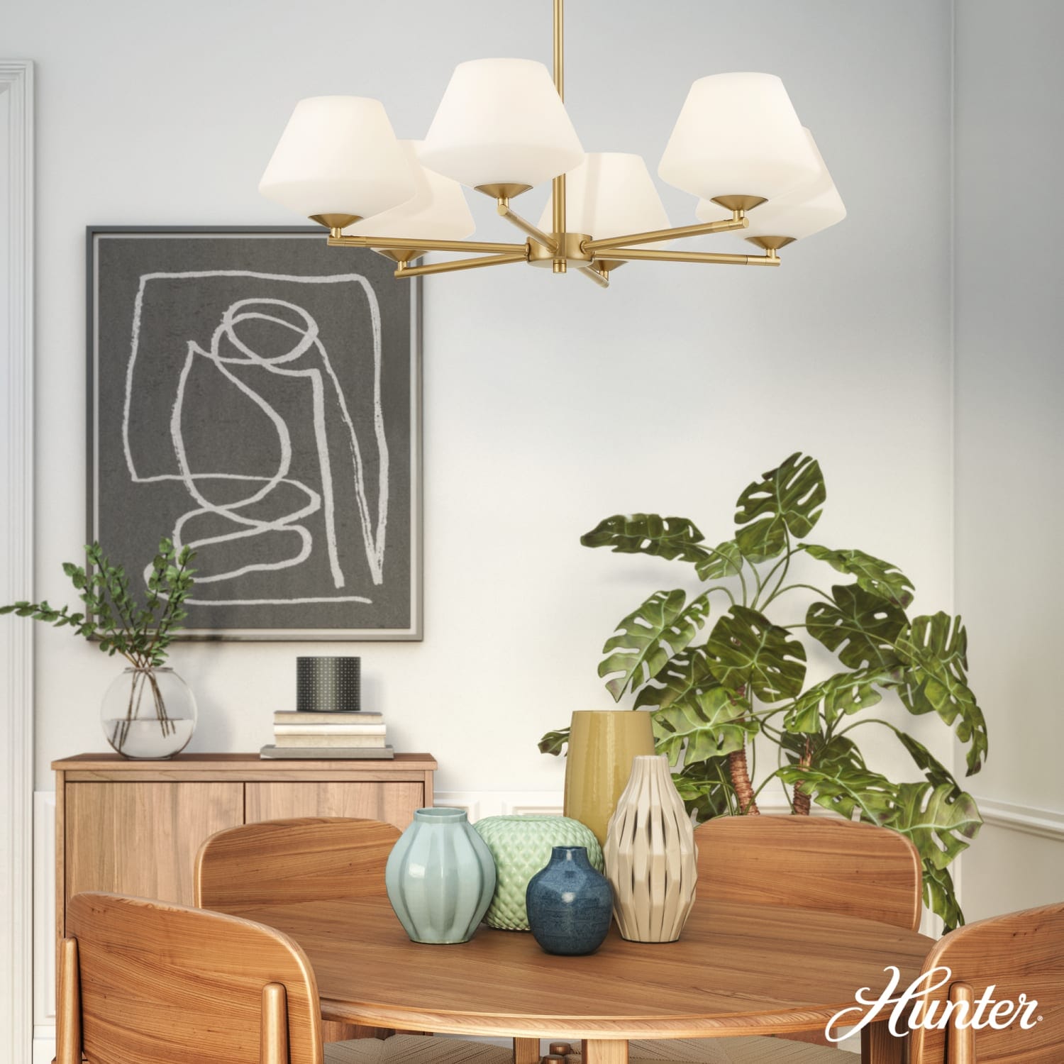 Celestial Valley 6 Light Medium 27 Inch Chandelier - Image 3