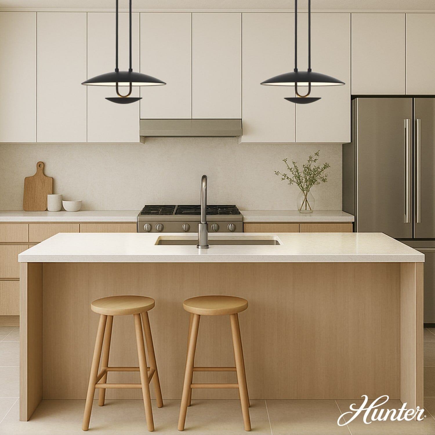 Sunset Ridge LED Large 18 Inch Pendant - Image 3