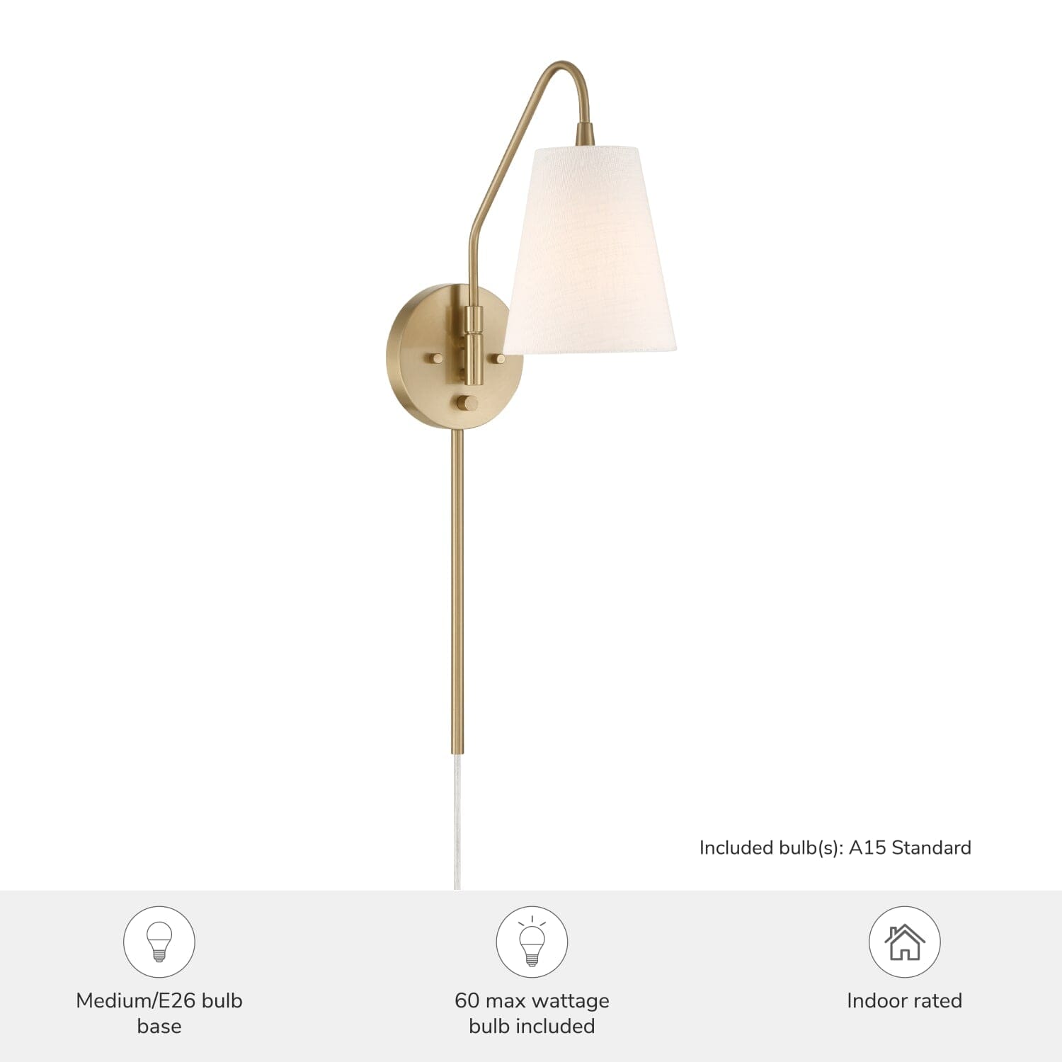 Valley Park 1 Light Large 6 Inch Pin up Sconce - Image 6