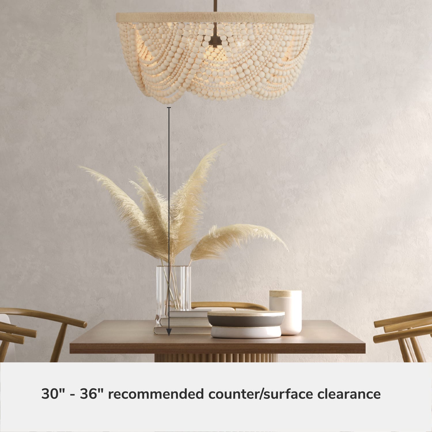 Autumndale 6 Light Medium 28 Inch Chandelier - Image 6