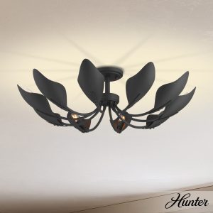 Juneway 10 Light Large 28 Inch Flush Chandelier