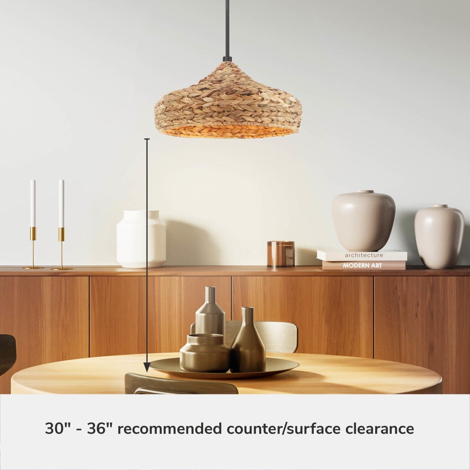 Cambria 1 Light Large 18 Inch Pendant - Image 6