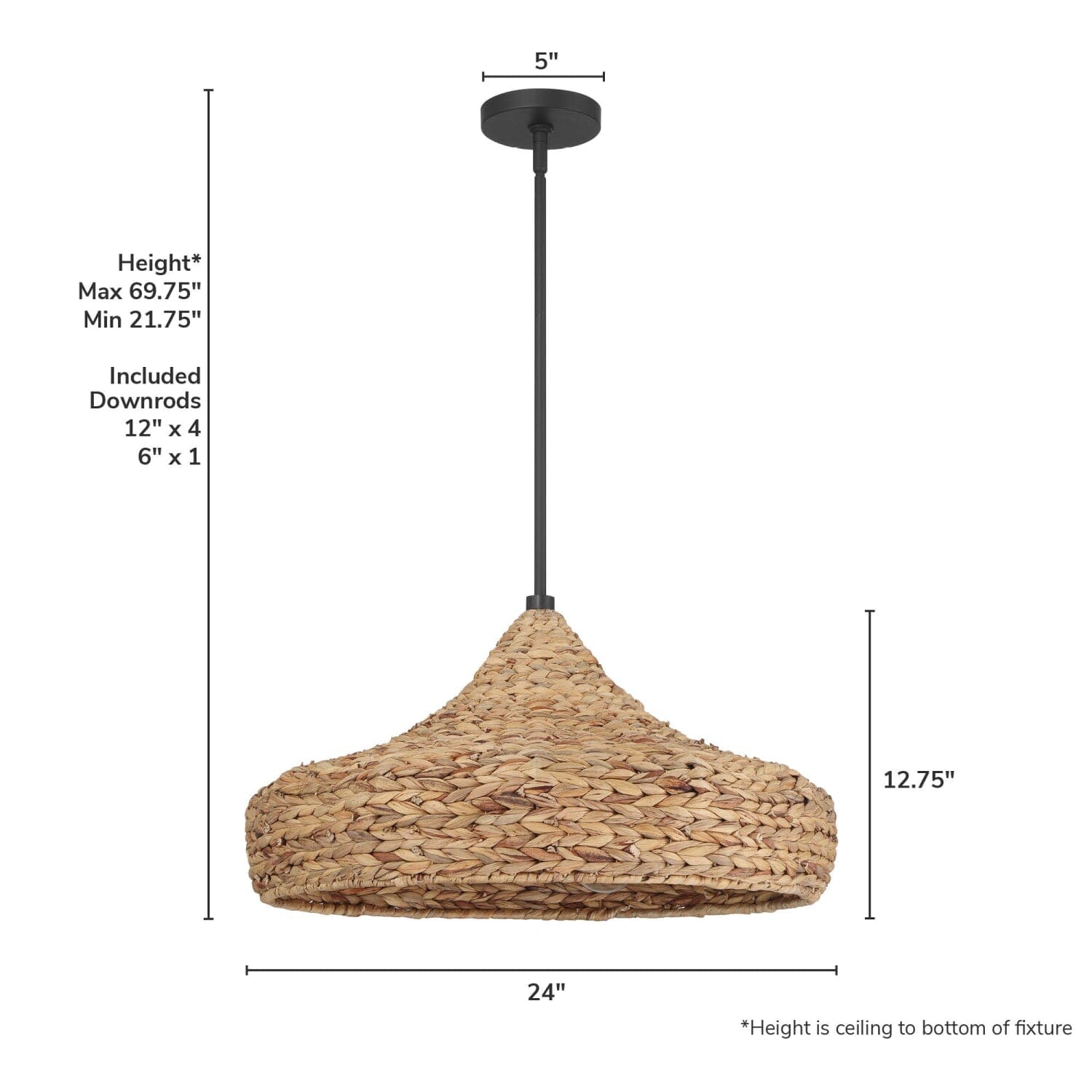 Cambria 3 Light Extra Large Pendant - Image 4