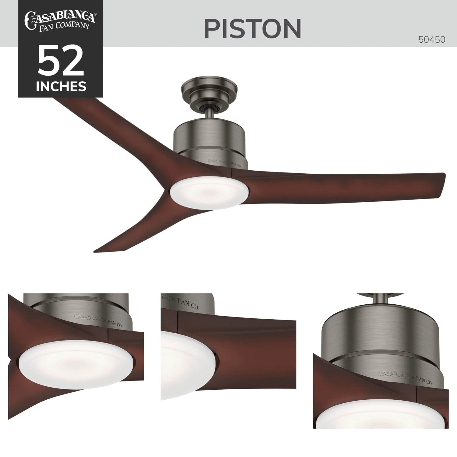 Piston Outdoor with LED Light 52 inch - Image 3
