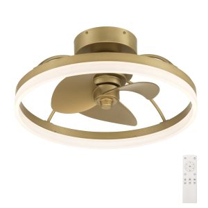 Avel Indoor SureSpeed Low Profile Fandelier 20 inch with Light and Remote