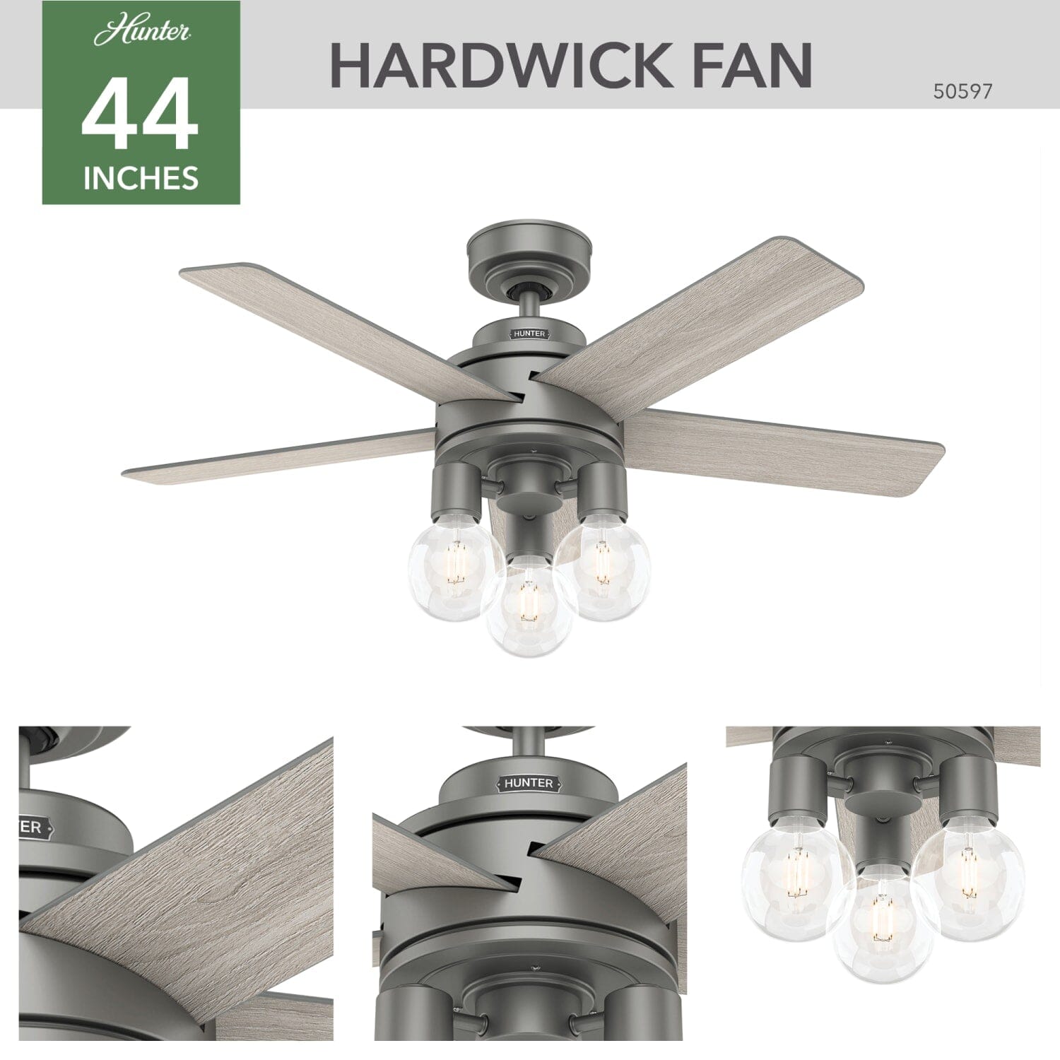 44 inch Hardwick with LED Light - Image 4