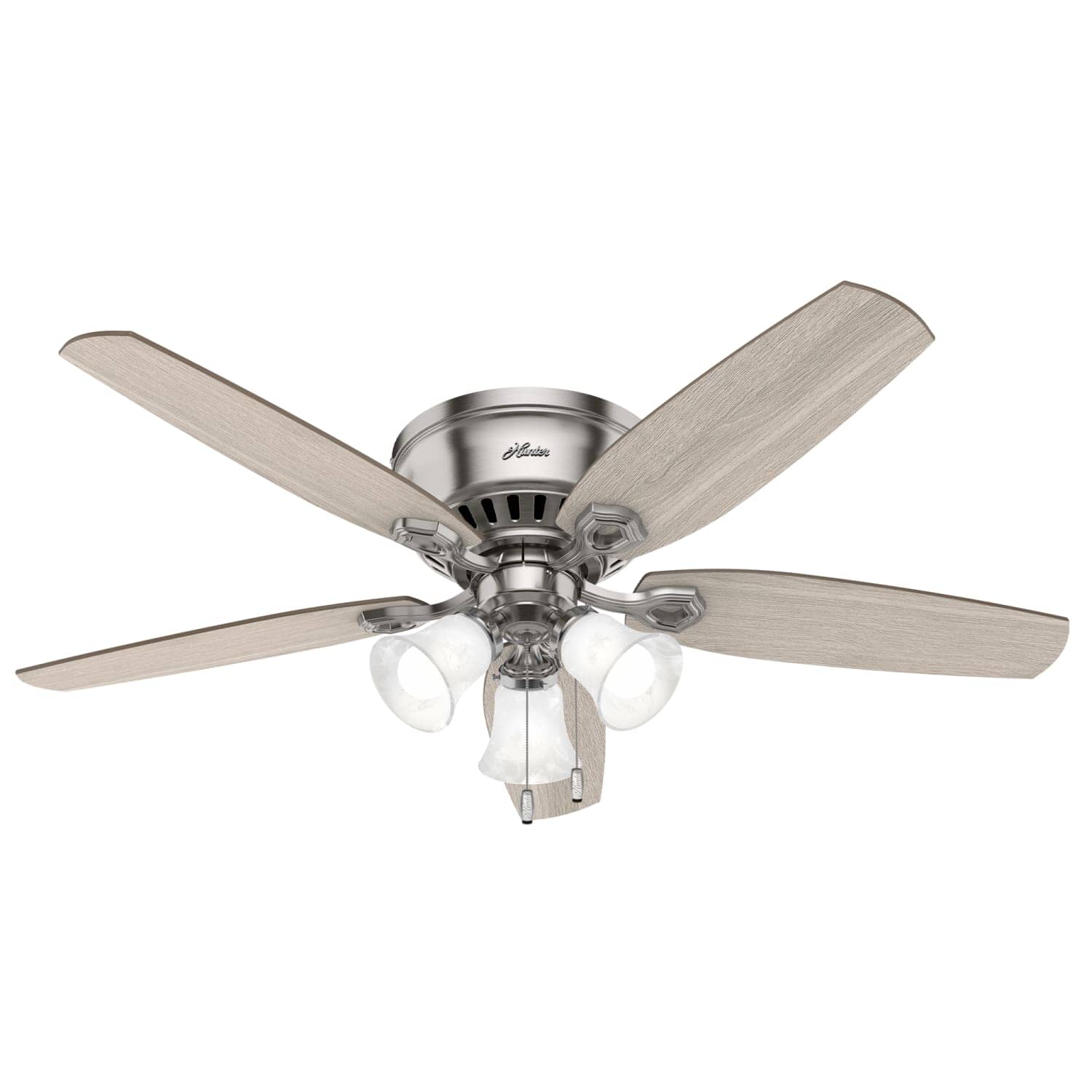 Builder Low Profile with 3 Lights 52 inch