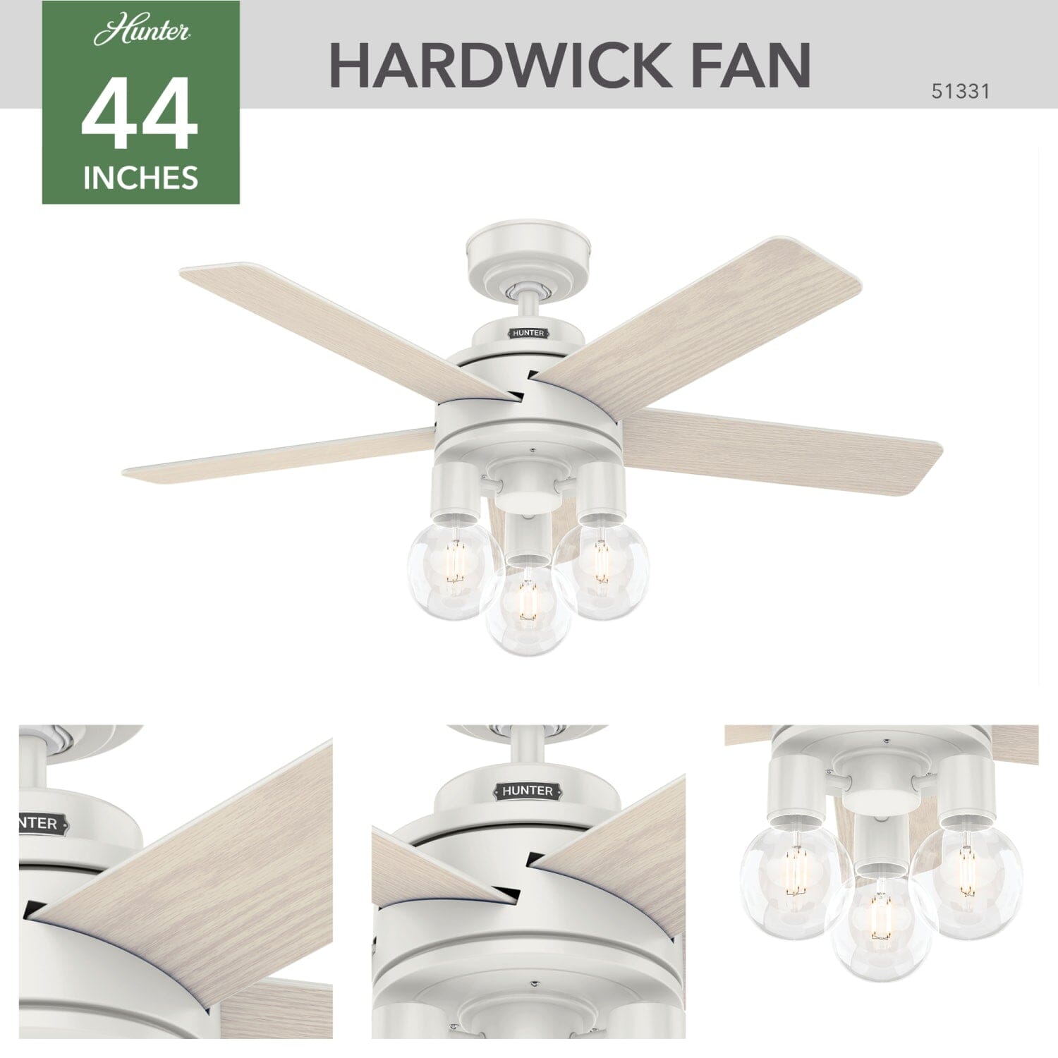 44 inch Hardwick with LED Light - Image 3