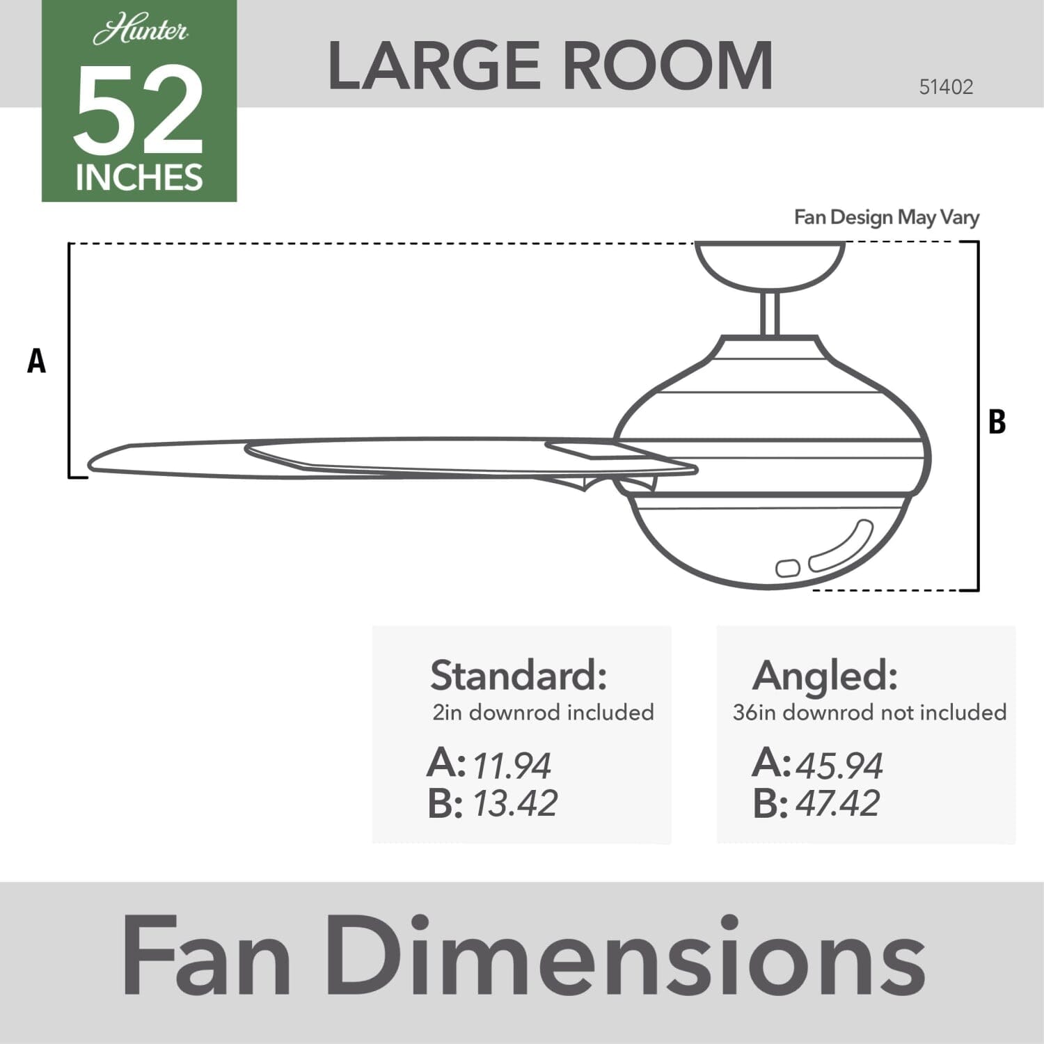 52 Inch Moxie with LED light-Smart - Image 8