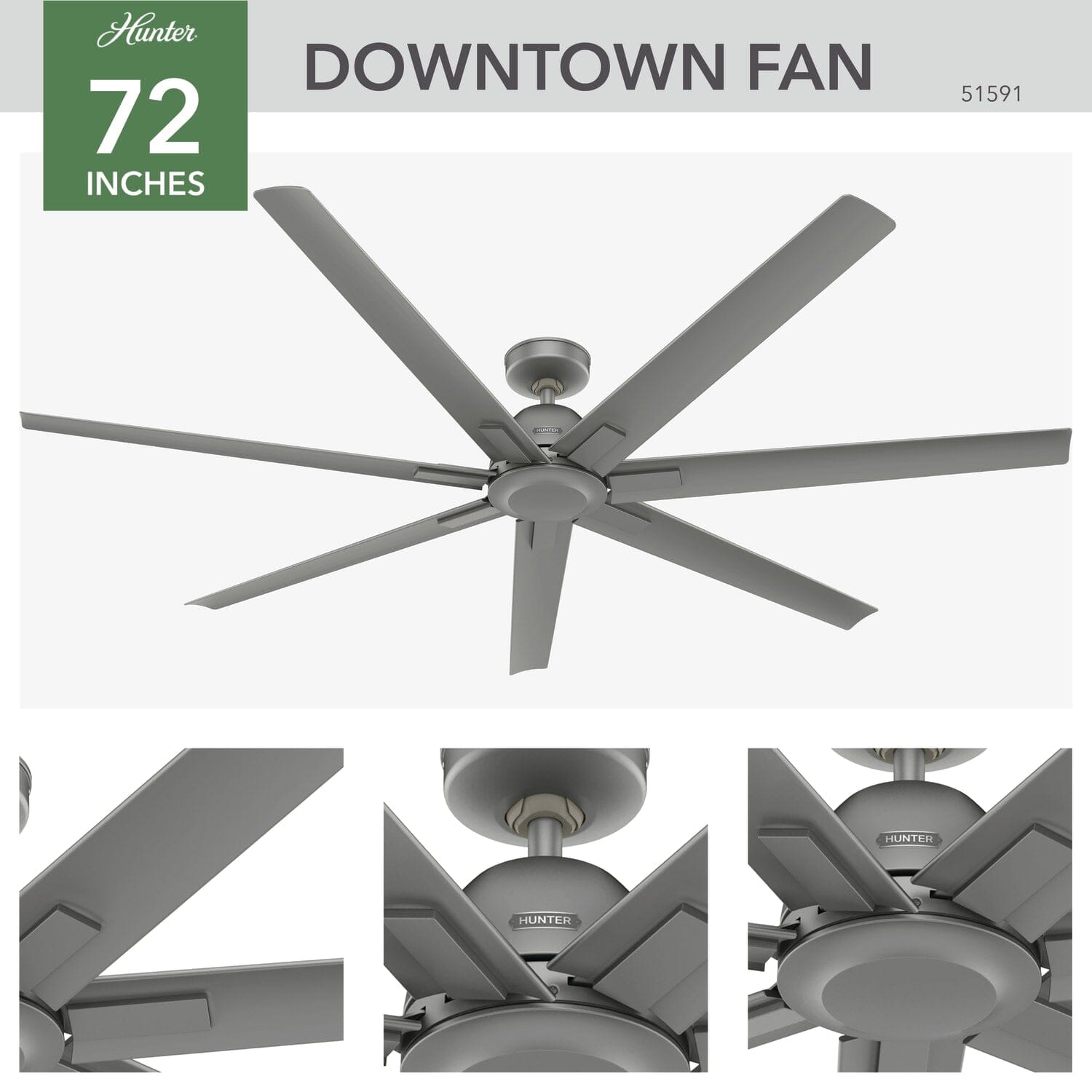 Downtown Outdoor ENERGY STAR 72 inch - Image 5
